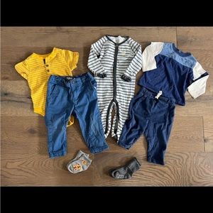 Baby boy bundle 6-12 months